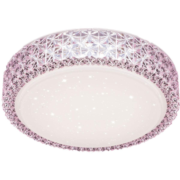 Citilux CL705014 Кристалино Розовый Светильник Настенно-потолочный
