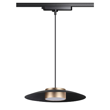 Novotech 358592 PORT NT21 000 черный/золото Однофазный трековый светодиодный светильник, провод 1м IP20 LED 4000K 18W 220-240V PILZ Novotech 358592 PORT NT21 000 черный/золото Однофазный трековый светодиодный светильник, провод 1м IP20 LED 4000K 18W 220-240V PILZ