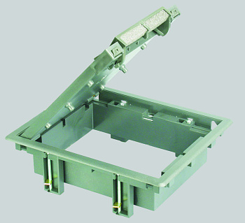 Simon Connect Серый Люк на 4 Cima-модуля без днища, посадка 170х265мм S400-1