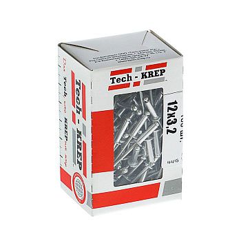 Tech-Krep Заклепка 3,2х8 (100 шт) - коробка с ок. 102282