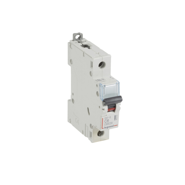 Legrand DX3-E Автоматический выключатель 1P 6А (С) 6000/6kA 407260 Legrand DX3-E Автоматический выключатель 1P 6А (С) 6000/6kA 407260