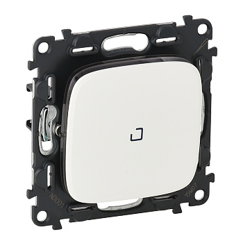 Legrand Valena ALLURE DIY Бел Переключатель 1-клавишный с подсветкой 10А 250В 752726