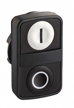 SE XB5 Головка кнопки двойная с маркировкой ZB5AA7121