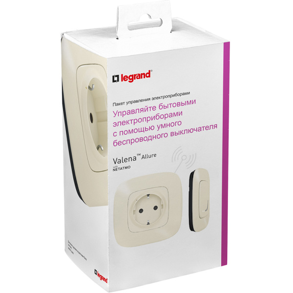 Купить Legrand NETATMO Valena ALLURE Сл.кость Пакет управления бытовыми электроприборами 752654