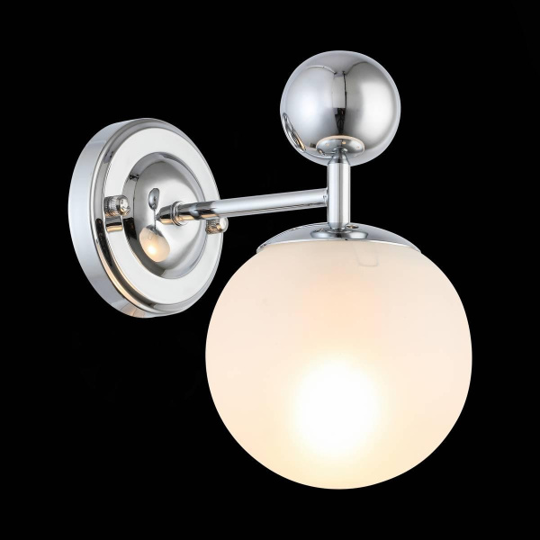 Купить Evoluce SLE106101-01 Светильник настенный Хром/Белый E27 1*60W