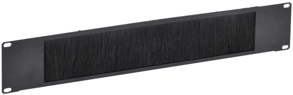 IEK ITK Ввод щеточный 2U черный BE05-02UM