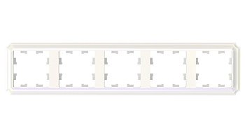 Systeme Electric AtlasDesign Antique Жемчуг Рамка 5-ая, универсальная