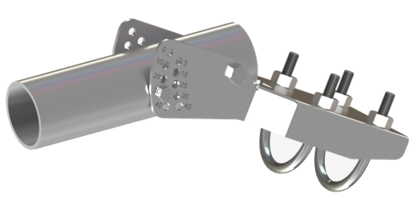 Ledel Переходник консольный с регулировкой углов установки ЛЕДЛ.059001.817 370000