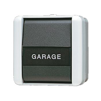 JUNG Кнопка без фиксации 1-полюсная, 10АХ, 250В АС 831NAW