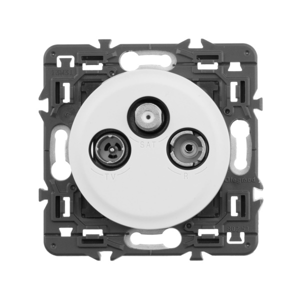 Купить Legrand Celiane Бел Накладка TV-FM-SAT розетки 068285