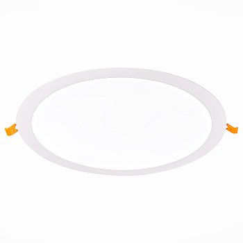 ST LUCE ST209.548.24 Белый Светильник встраиваемый LED 1*24W 4000K 1 848Lm Ra80 110° IP20 D300xH8 90-265V