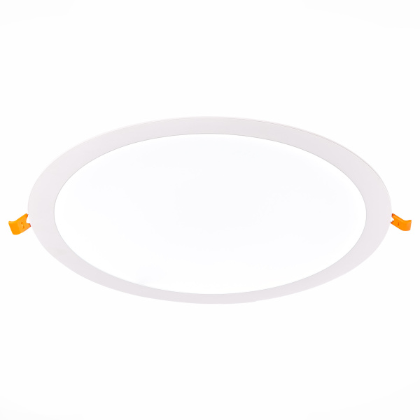 ST LUCE ST209.548.24 Белый Светильник встраиваемый LED 1*24W 4000K 1 848Lm Ra80 110° IP20 D300xH8 90-265V