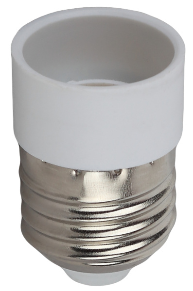 ЭРА ACS PRH-E27/E14-PLA-WH-IND Белый Переходник E27-E14 пластик