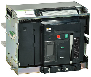 IEK ARMAT Автоматический выключатель воздушный выдвижного исполнения 4P E 85кА 2000А TT с акс.
