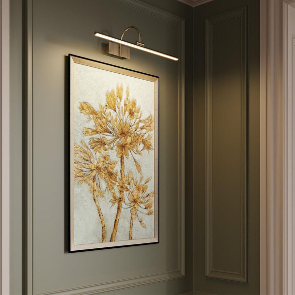 Купить Odeon Light 4911/5WL WALLI ODL22 543 бронзовый/металл/акрил Подсветка для картин с выкл. LED 5W 4000К 250Лм GEBA