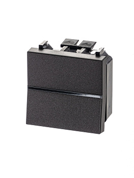 ABB NIE Zenit Антрацит Переключатель 1-клавишный перекрестный 2 мод 2CLA221000N1801