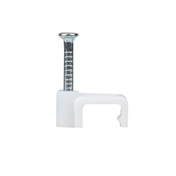 Купить EKF PROxima Скоба крепежная квадратная (плоская) (7мм.) (50шт.)