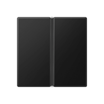 JUNG Набор накладок 1 группа для модулей F40 термопласт черный матовый A401TSASWM