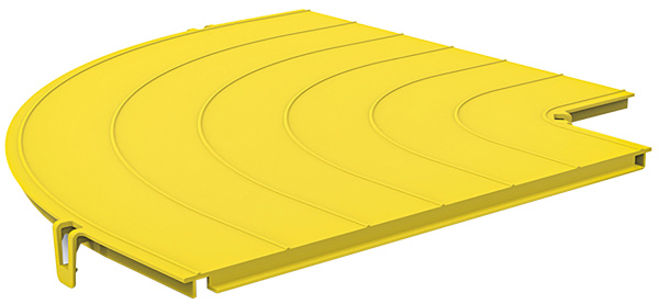 IEK ITK Крышка поворота горизонтального 90град опт. лотка 360мм DS-360-38895