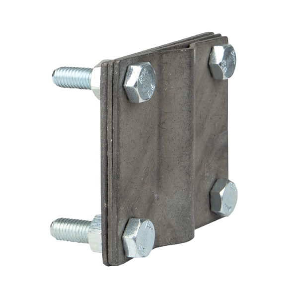 Купить EKF PROxima Зажим заземлитель 20 - полоса 50 (пластина 70*80мм) HZ