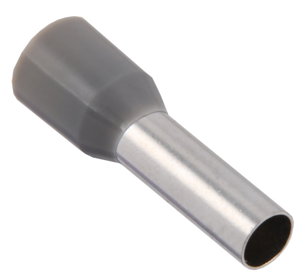 IEK Наконечник НШВИ 4,0-09 4мм2 из/фл серый (100шт) UGN11-009-004-100-G