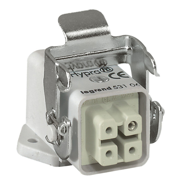 Legrand Роз.,пласт,утопл. 10А 3К+З 053106