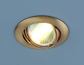 Elektrostandard 104S MR16 SB / Светильник встраиваемый бронза a031465