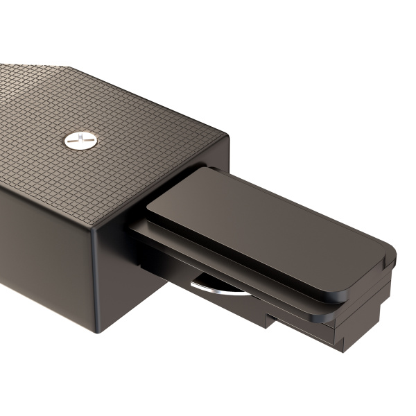 Купить Maytoni Single phase track system Accessories for tracks Черный Аксессуар для трекового светильника TRA001CS-11B