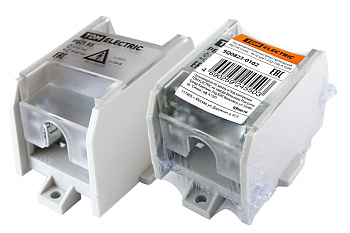 TDM Распределительный блок проходной РБП 95 (1х95 - 4х16 мм2) 232/100 А SQ0823-0102