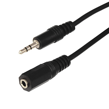 Шнур 3.5мм гнездо стерео - 3.5мм штекер стерео 7М Rexant 17-4007