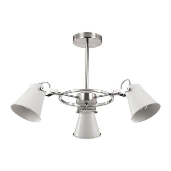 Купить Lumion 3591/3C LN18 118 никель Люстра на штанге E27 3*60W 220V ARUDIS