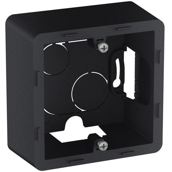 Купить Legrand INSPIRIA Антрацит Коробка накладного монтажа - 1 пост 673983