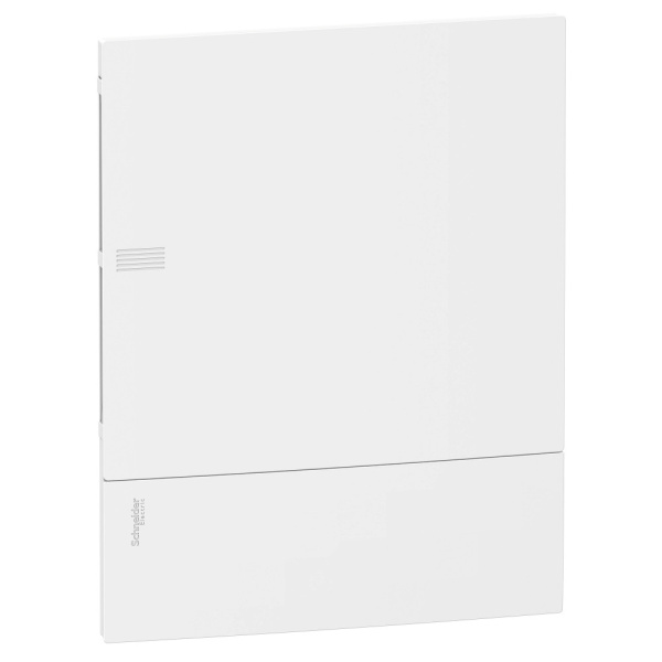 SE RESI9 MP (Mini Pragma) Бокс встраеваемый с белой дверью 2 ряда/24 модулей, IP40, IK07, 63А, 2 клеммы, Италия MIP22212