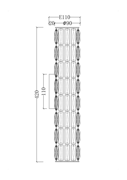 Купить Maytoni Modern Talento Хром Бра DIA008WL-02CH