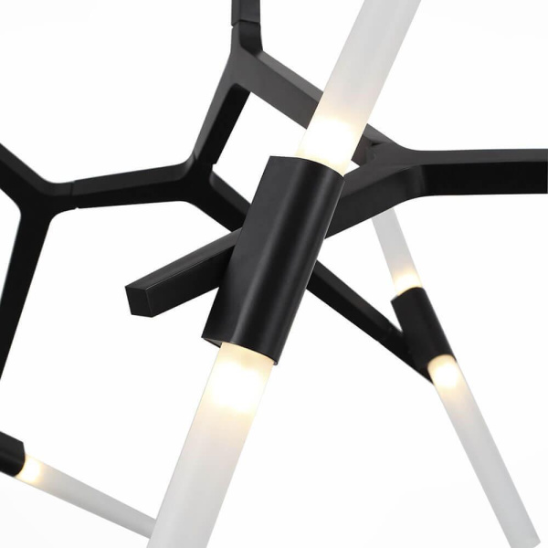 Купить ST LUCE SL947.402.10 Люстра подвесная  Черный/Белый G9 10*40W