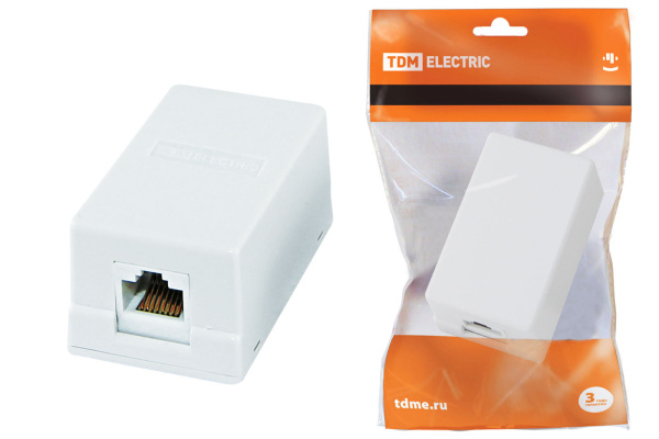 TDM Компьютерная розетка 1xRJ-45 SQ1809-0003