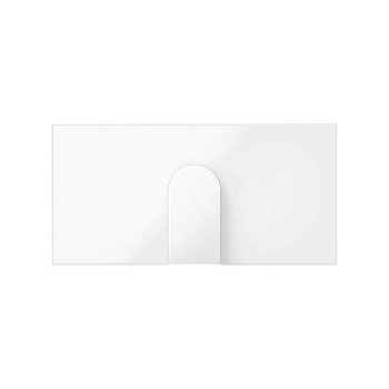 Simon 100 Белый глянец Накладка узкого вывода кабеля 10000051-130