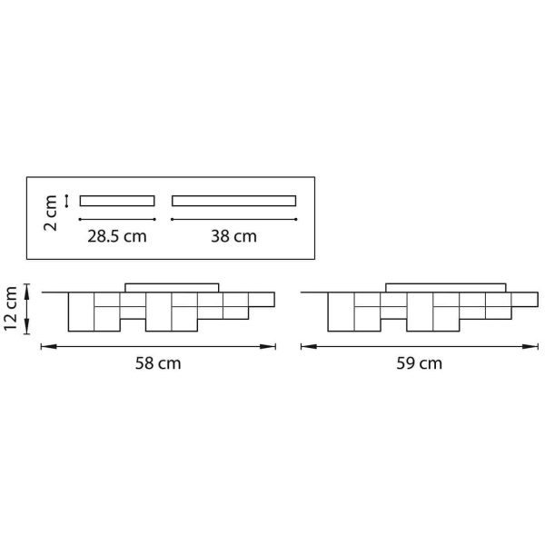 Купить Lightstar Люстра потолочная Favo Lightstar 750122