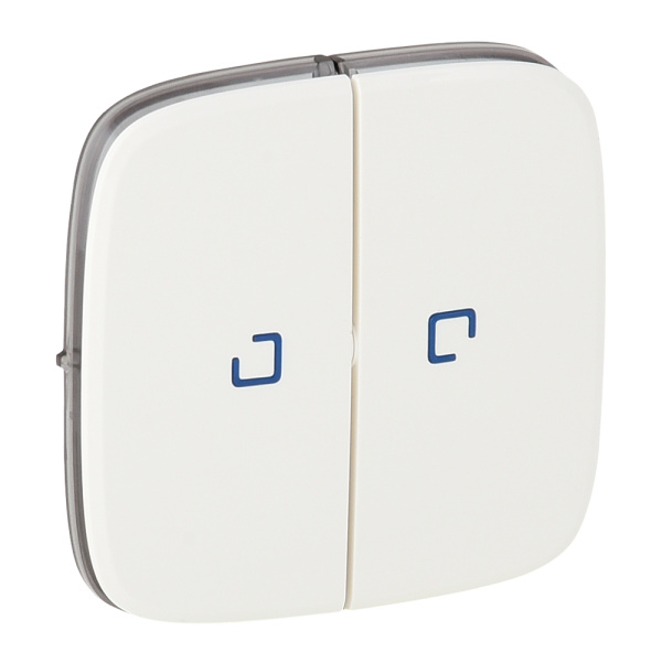 Legrand Valena ALLURE Бел Клавиша 2-ая с подсветкой/индикацией 755225