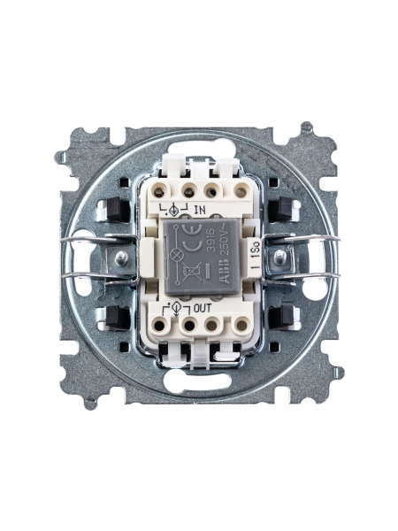 Купить ABB EPJ Levit слоновая кость / белый Выключатель 1-клавишный с подсветкой 2CHH590146A6017