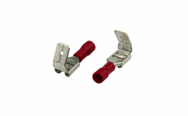 Клемма плоская изолированная гнездо - 7.4мм+штекер - 6.3мм 0.5-1.5мм² (РПи-О 1.5-(6.3) / РПИо 1.5-7.5) Rexant 08-0414