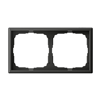Systeme Electric ArtGallery Базальт Рамка 2-ая, универсальная