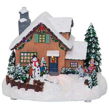 Eglo 992-16 Светильник WINTERVILLE, 4X0,03W (LED), 4,5V, 23х18,5 см, пластик, мультиколор, 3x АА (не в ко
