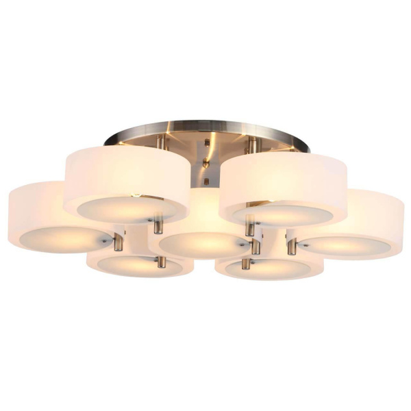 Evoluce SL483.352.07 Светильник потолочный Бронза/Белый E27 7*60W