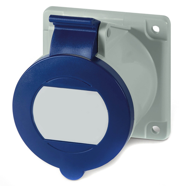 DKC Розетка панельная IP44 32A 2P+E 230В