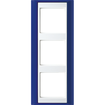 JUNG А Plus Синий/Белая Рамка 3-ая AP583BLWW