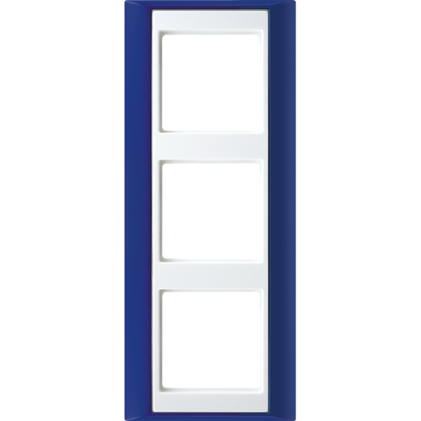 JUNG А Plus Синий/Белая Рамка 3-ая AP583BLWW