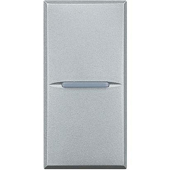 BT Axolute Алюминий Переключатель аксиальный 1-кл. 10А, 250В, винт. клеммы, 1 мод. (замена для арт. HC4003) HC4003N