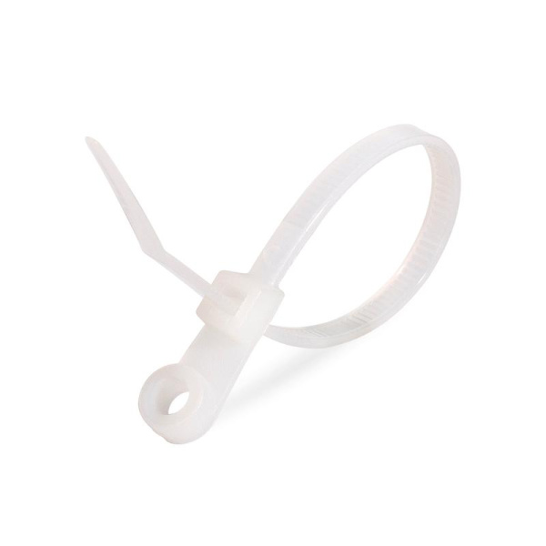 Стяжки нейлоновые КСО 5*220 (б) (100шт.)(Fortisflex) 80530