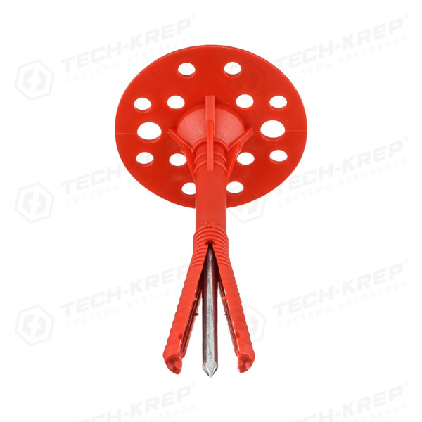 Tech-Krep Дюбель для теплоизоляции с термоголовкой 10х120 (50 шт) - пакет 124470